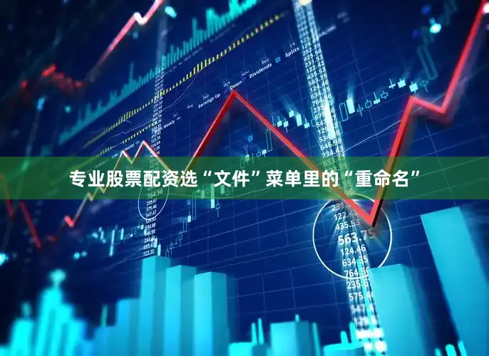 专业股票配资选“文件”菜单里的“重命名”
